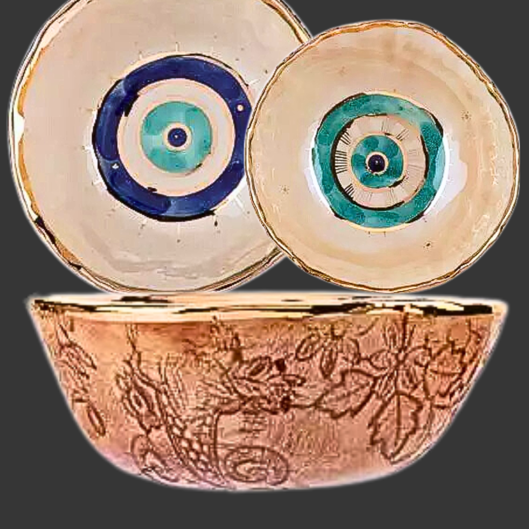 BlueEye Clay Bowl