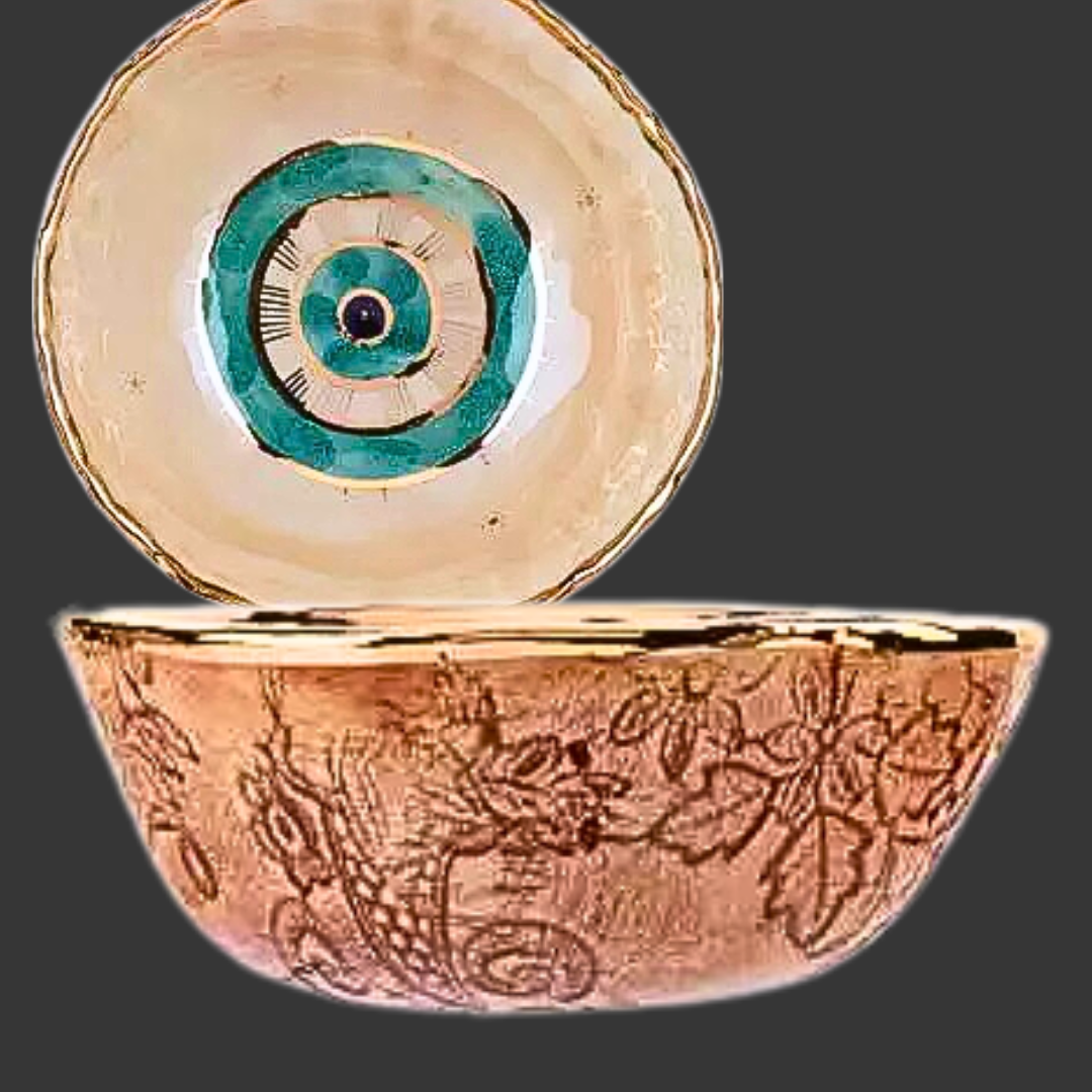 BlueEye Clay Bowl